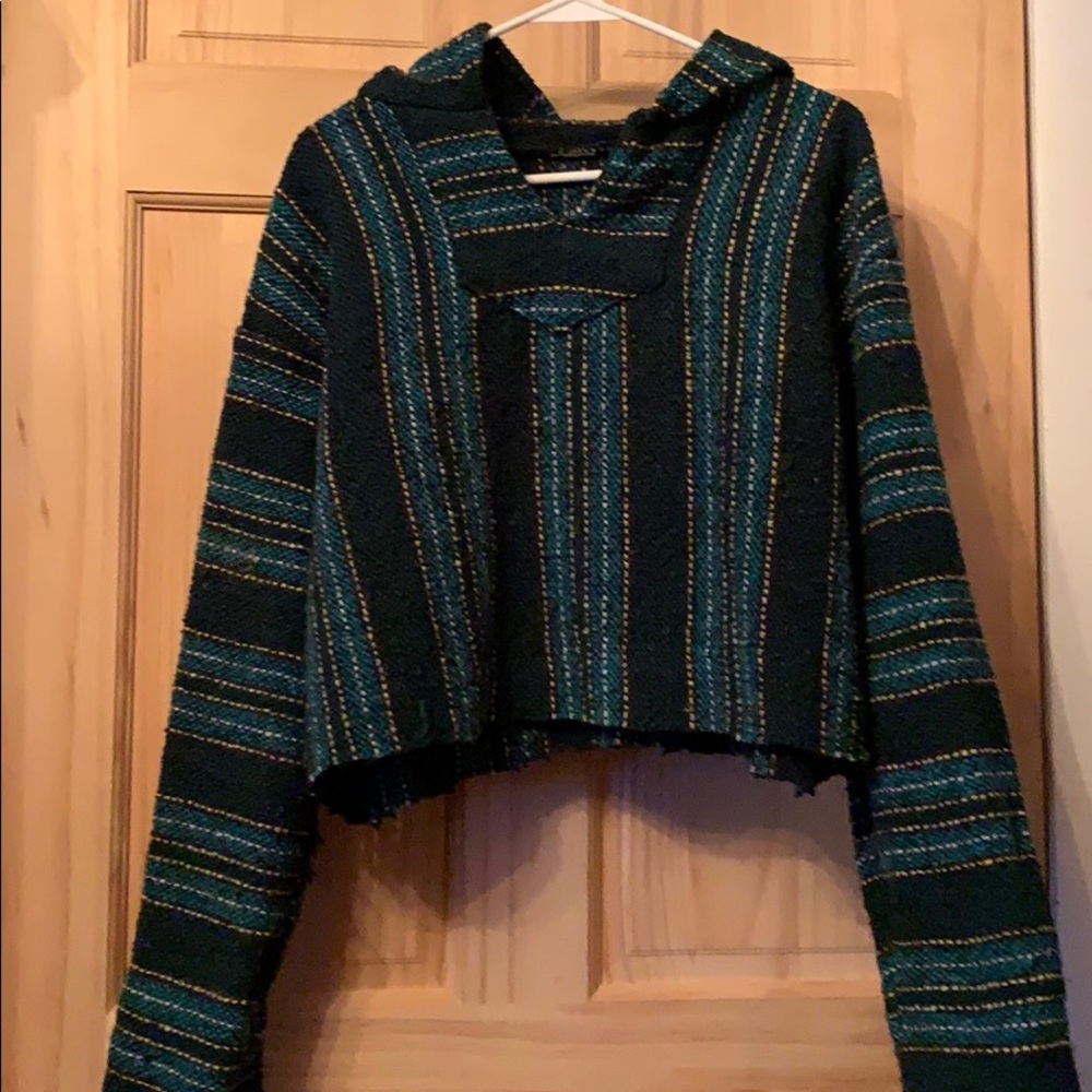 Cropped Baja Hoodie/Drug Rug